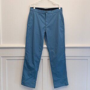 Lands’ End Men’s Classic Blue Chino Pants – Business Casual Trousers Size 34